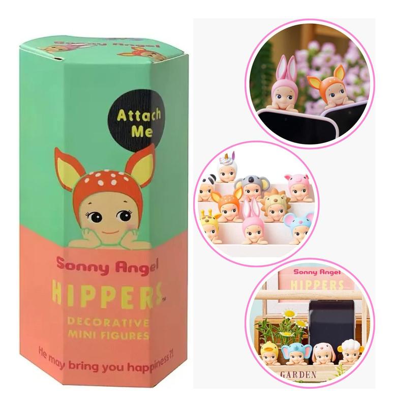 Sonny Angel Hippers Surpresas Colecionáveis Boneca Adesiva